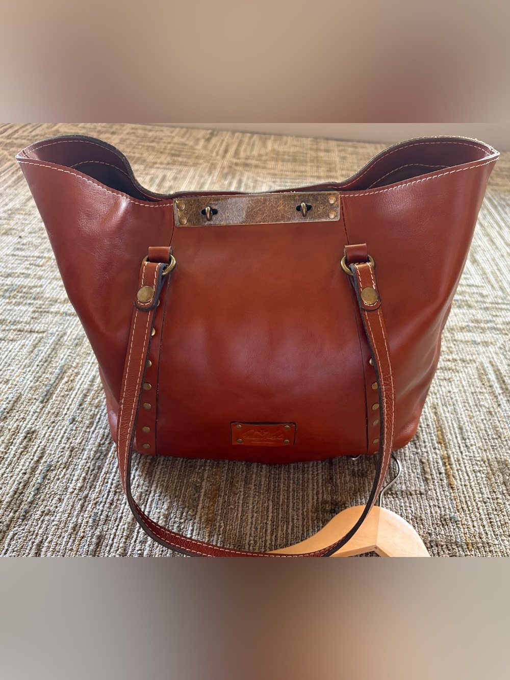 Patrica Nash leather tote